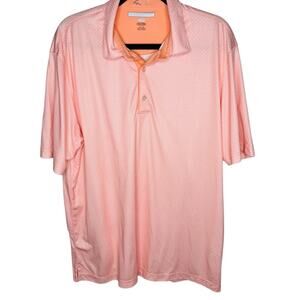 Greg Norman Golf Polo Pink Short Sleeve Casual Size XL